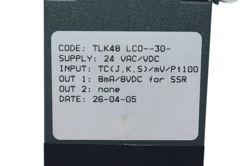 TECNOLOGIC TLK48 LCO-30 DIGITAL ELECTRONIC CONTROLLER