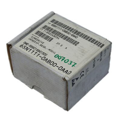 SIEMENS 6SN1111-0AB00-0AA0 SIMODRIVE 611 SURGE ARRESTER