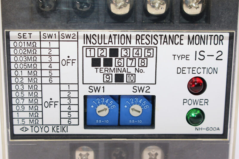 TOYO KEIKI IS-2 NSULATION RESISTANCE MONITOR