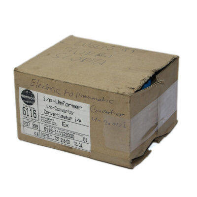 SAMSON 6116 I/P CONVERTER 6116-111122000.01