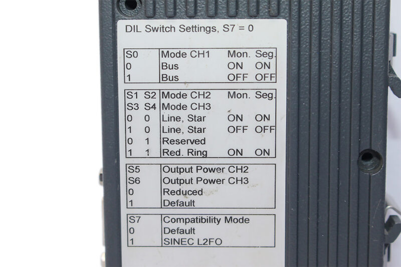 SIEMENS 6GK1502-3CA10 SIMATIC NET PROFIBUS OLM/P12