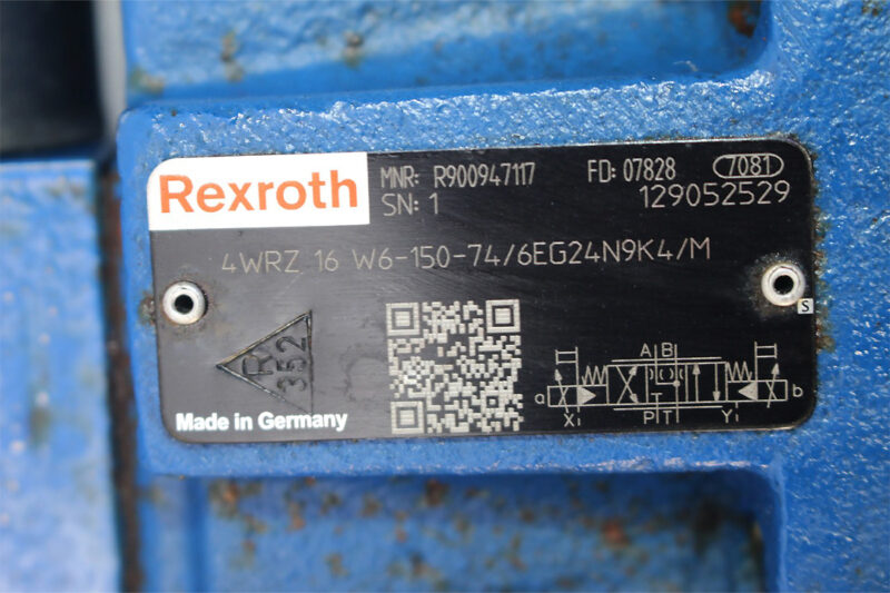 REXROTH R900956101 PROPORTIONAL PRESSURE REDUCING VALVE R900947117