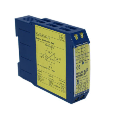 MULLER ZIEGLER Ueff-MU MEASURING TRANSDUCER 0-300VAC/DC 20mA/10V