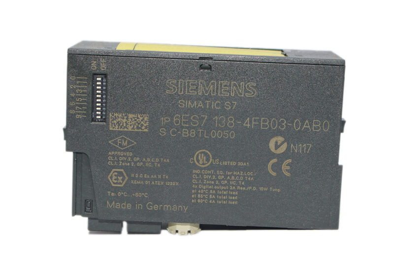 SIEMENS 6ES7 138-4FB03-0AB0 ELECTRONICS MODULE