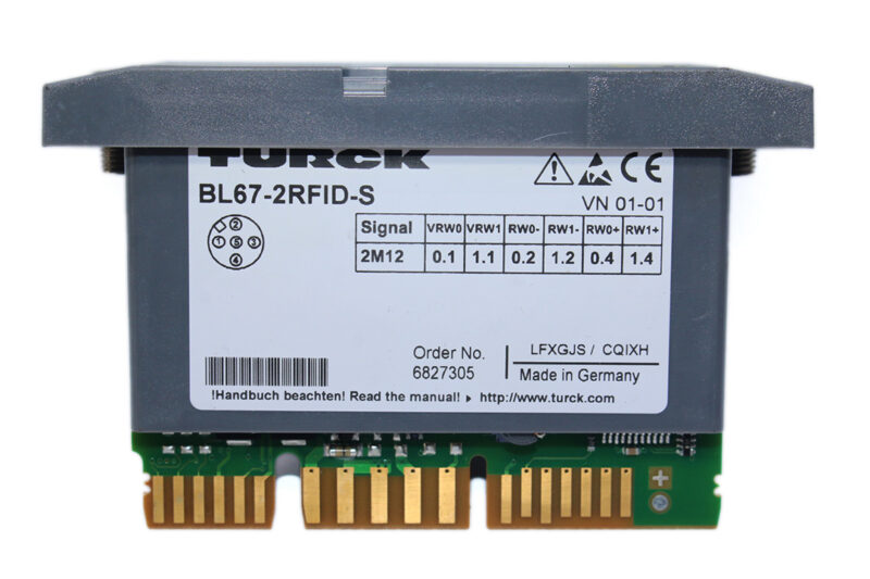 TURCK BL67-2RFID-S ELECTRONIC MODULE 6827305