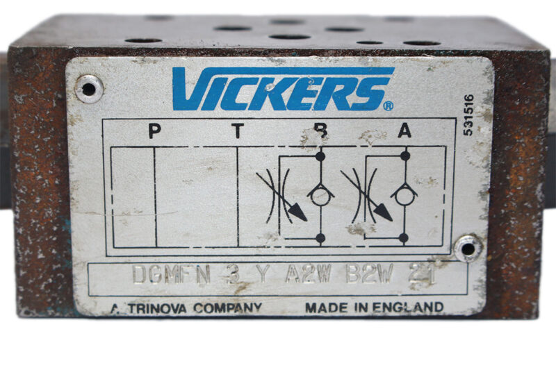 VICKERS DGMFN 3 Y A2W B2W 21 FLOW CONTROL VALVE