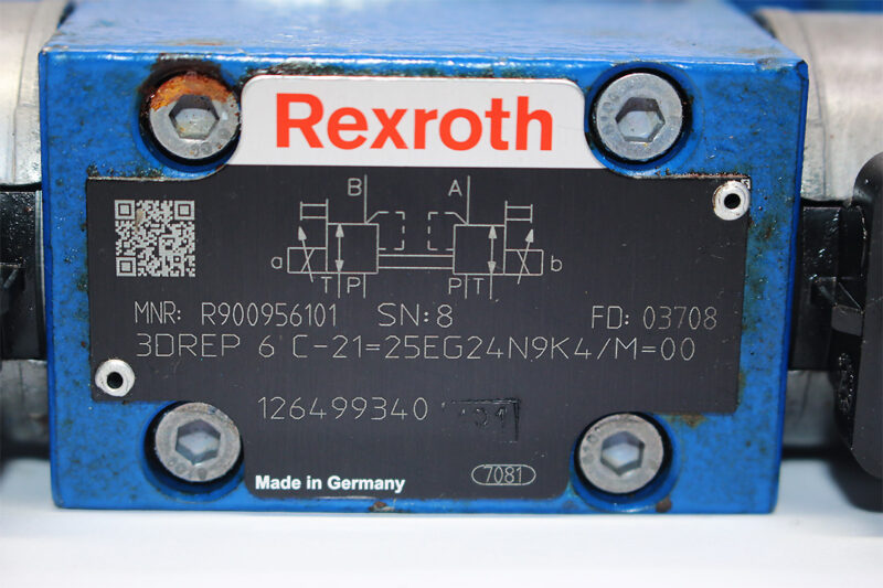 REXROTH R900956101 PROPORTIONAL PRESSURE REDUCING VALVE R900972444