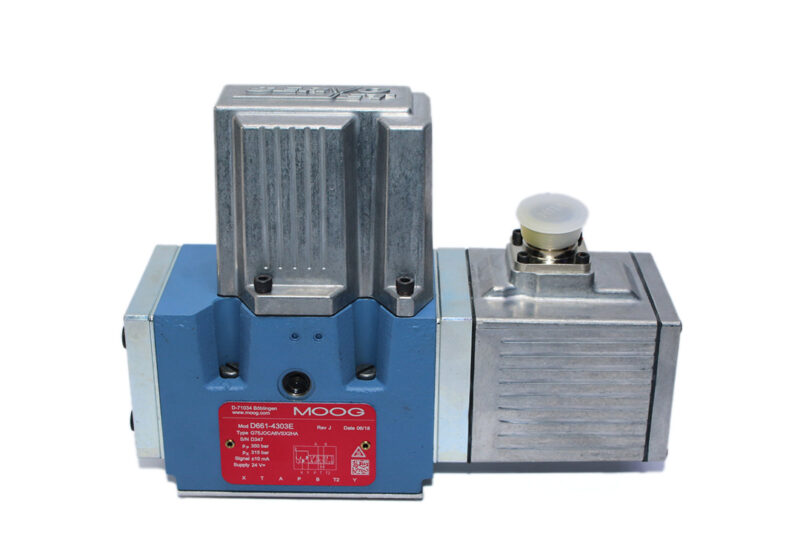 MOOG D661-4303E SERVO VALVE G75JOCA6VSX2HA