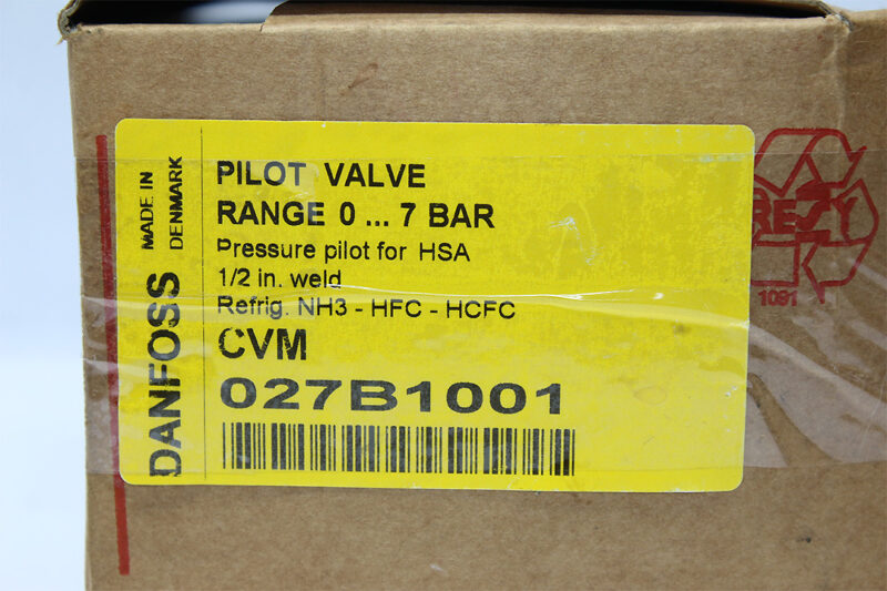 DANFOSS CVM PILOT VALVE 027B1001