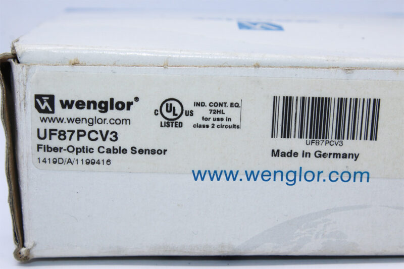 WENGLOR UF87PCV3 Fiber-optic amplifier