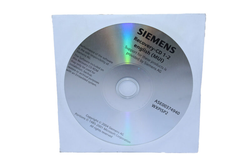 SIEMENS A5E00383888 RECOVERY CD 1-2 ENGLISH (MUI) WXPISP2 - Image 4