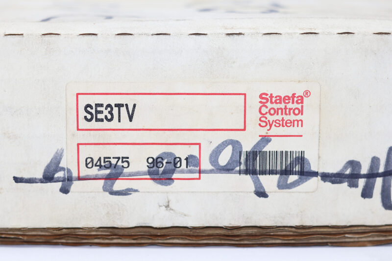 STAEFA CONTROL SYSTEM SE3TV 3 STAGE VOLTAGE SENSITIVE 04575