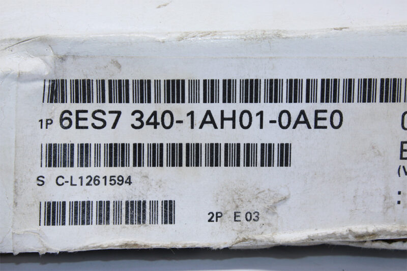 SIEMENS 6ES7 340-1AH01-0AE0 COMMUNICATION PROCESSSOR