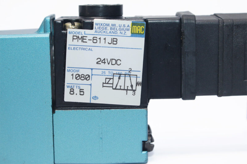 MAC 821C-PM-611JB-155 SOLENOID VALVE 24VDC - Image 3