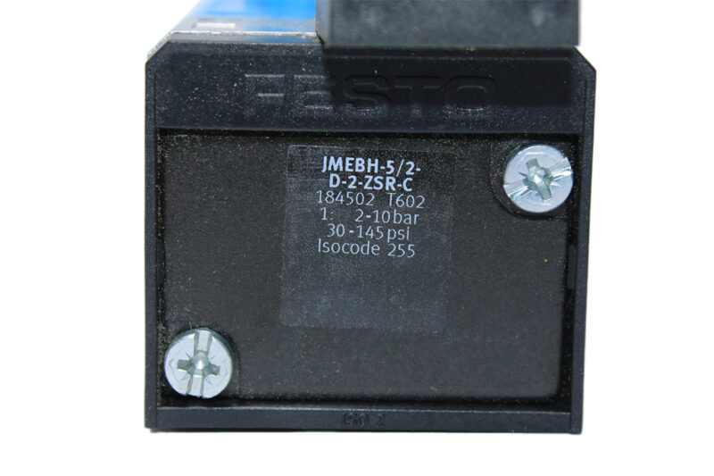 FESTO JMEBH-5/2-D-2-ZSR-C SOLENOID VALVE 184502 - Image 3