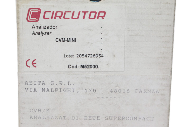 CIRCUTOR CVM-MINI POWER ANALYZER M52000.