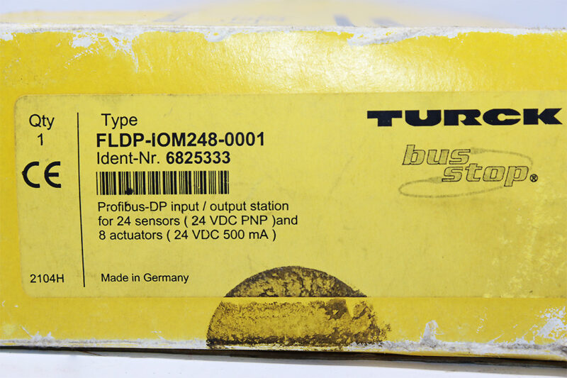 TURCK FLDP-IOM248-0001 I/O MODULE 6825333