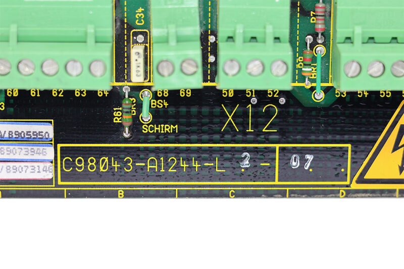 SIEMENS C98043-A1244-L2-07 SIMOREG SPINDLE BOARD - Image 2