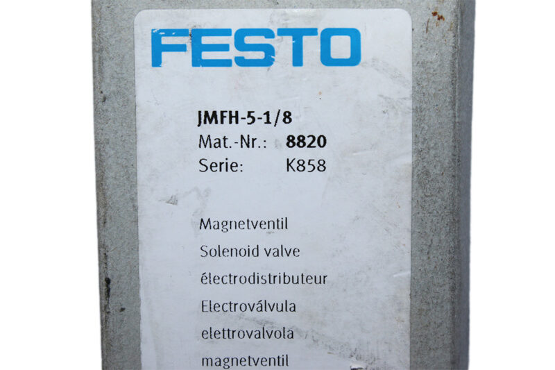 FESTO JMFH-5-1/8 SOLENOID VALVE 8820