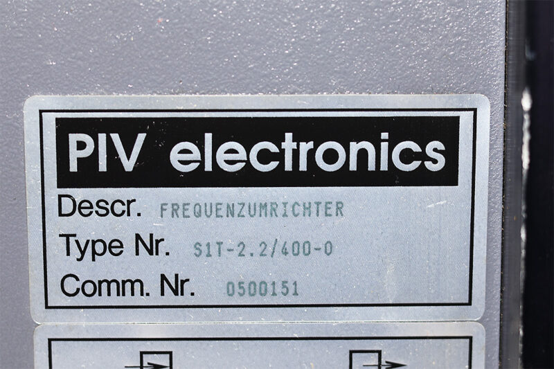 PIV S1T-2.2/400-0 DRIVE FREQUENCY CONVERTER