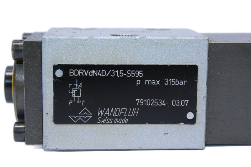 WANDFLUH BDRVDN4D/31.5-S595 PRESSURE RELIEF VALVE