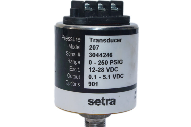 SETRA 207 PRESSURE TRANSDUCER 207100-SP - Image 3