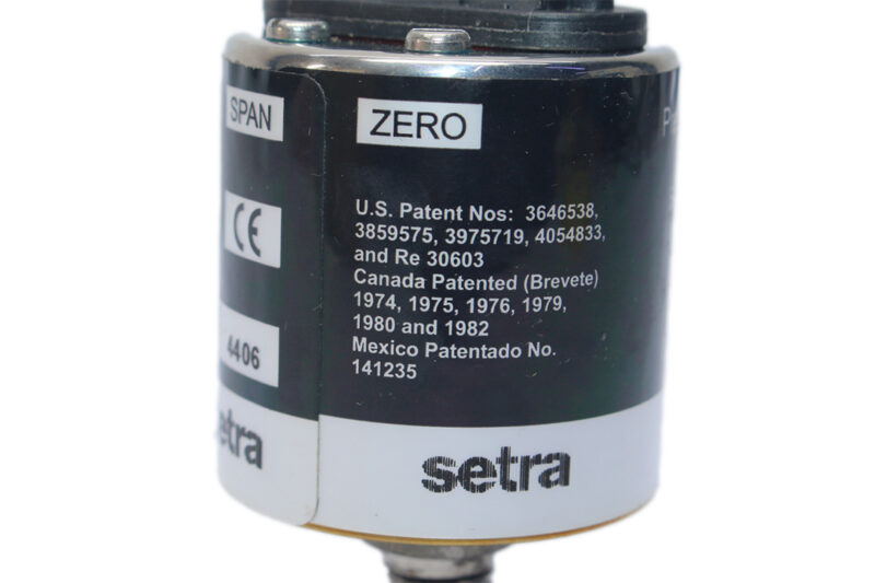 SETRA 207 PRESSURE TRANSDUCER 207100-SP - Image 4