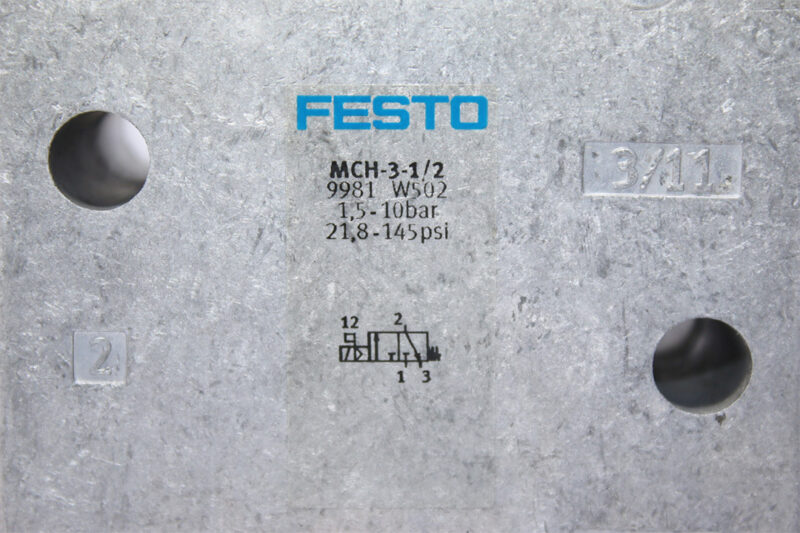 FESTO MCH-3-1/2 Solenoid valve 9981