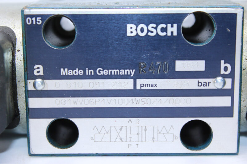 BOSCH 0 810 091 212 DIRECTIONAL CONTROL VALVE 081WV06P1V1004WS024/00D0
