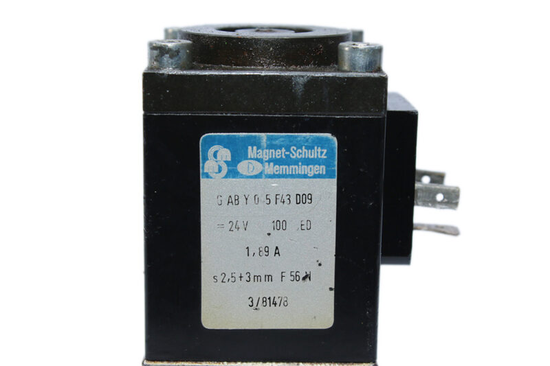 WANDFLUH AS32060B-S1792 SOLENOID OPERATED POPPET VALVE - Image 4