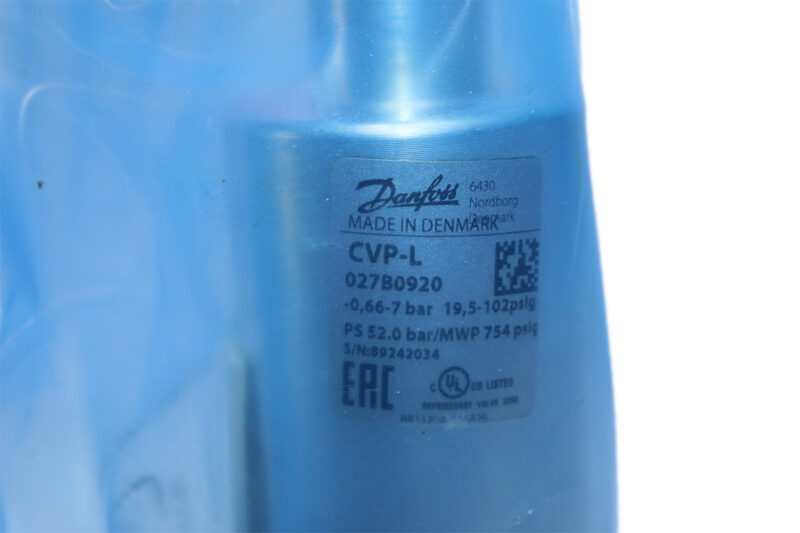 DANFOSS CVP-L PILOT VALVE 027B0920