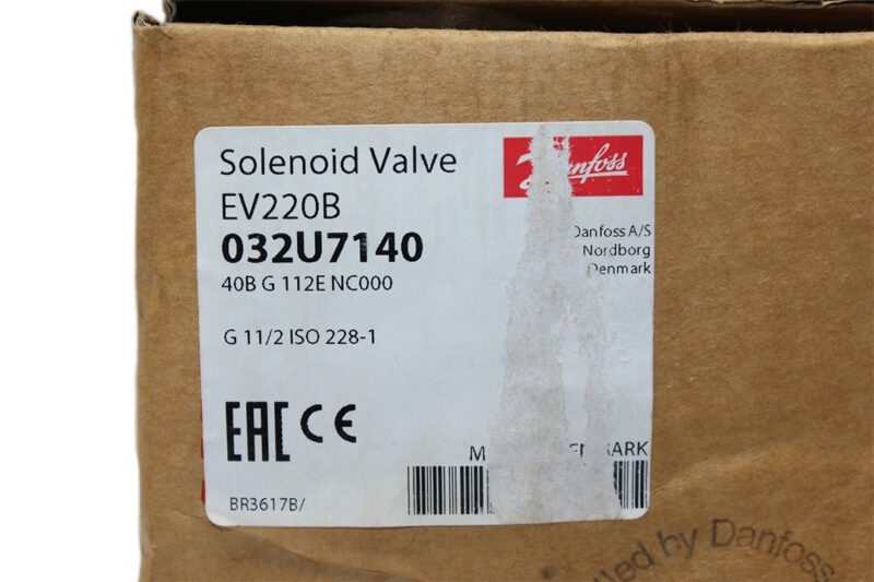 DANFOSS EV220B SOLENOID VALVE 032U7140