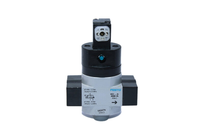 FESTO HEE-3/8-D-MINI-24 ON/OFF VALVE 165074 - Image 3