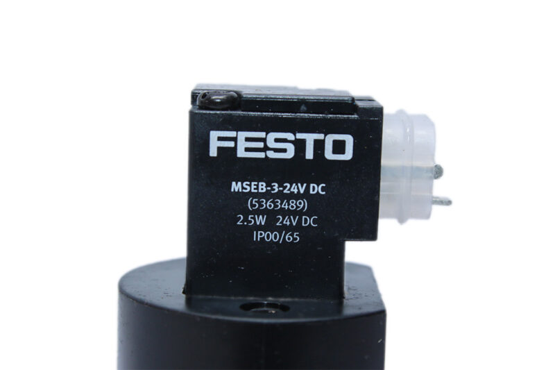 FESTO HEE-3/8-D-MINI-24 ON/OFF VALVE 165074 - Image 6