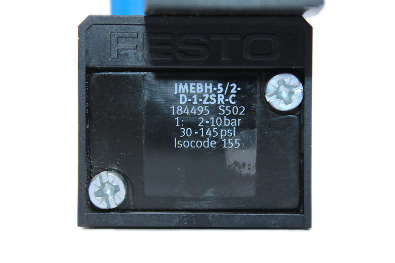 FESTO JMEBH-5/2-D-1-ZSR-C SOLENOID VALVE 184495 - Image 3