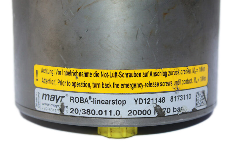 MAYR 20/380.011.0 ROBA linear stop