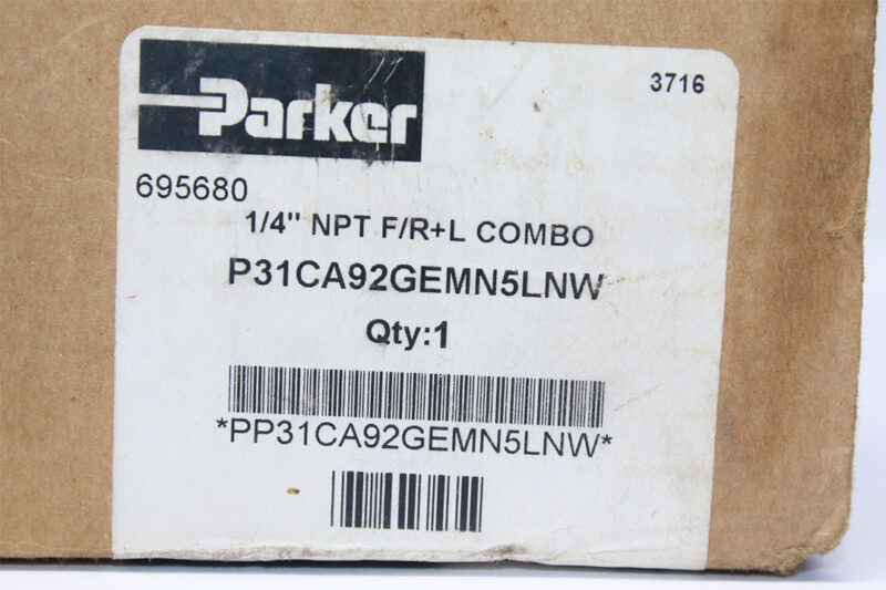 PARKER P31CA92GEMN5LNW FILTER REGULATOR