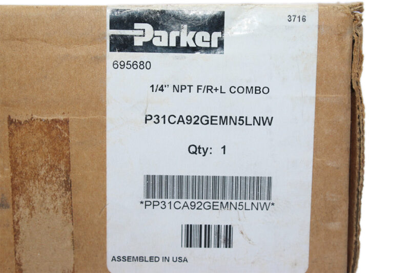 PARKER P31CA92GEMN5LNW FILTER REGULATOR - Image 3