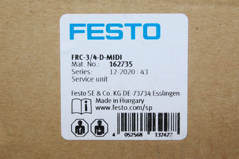 FESTO FRC-3/4-D-MIDI SERVICE UNIT 162735