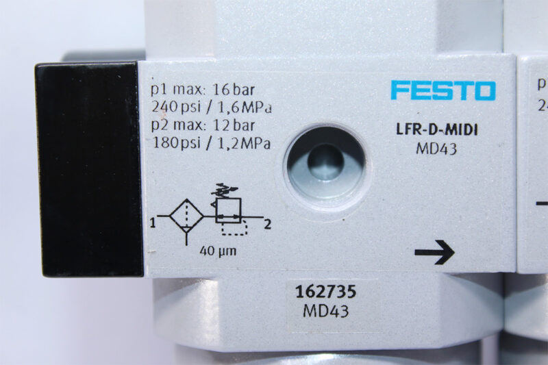 FESTO FRC-3/4-D-MIDI SERVICE UNIT 162735 - Image 3