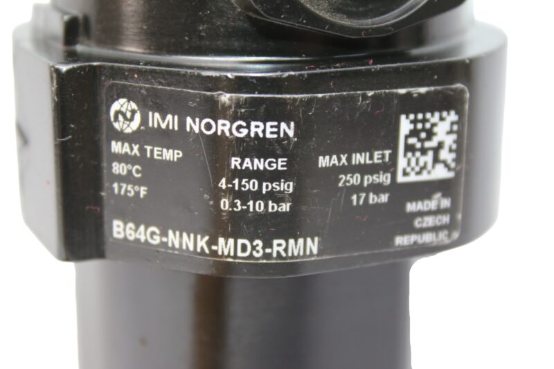NORGREN B64G-NNK-MD3-RMN FILTER REGULATOR - Image 2