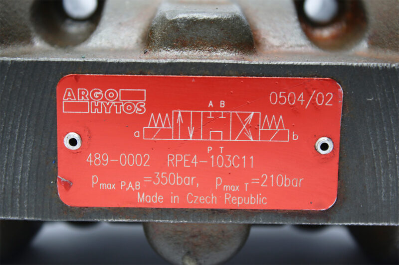 ARGO HYTOS RPE4-103C11 DIRECTIONAL CONTROL VALVE WITHOUT COIL