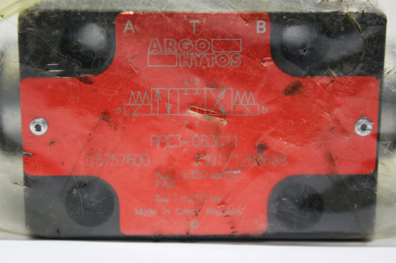 ARGO HYTOS RPE4-103C11 DIRECTIONAL CONTROL VALVE WITHOUT COIL