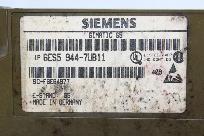 SIEMENS 6ES5 944-7UB11 CPU Module