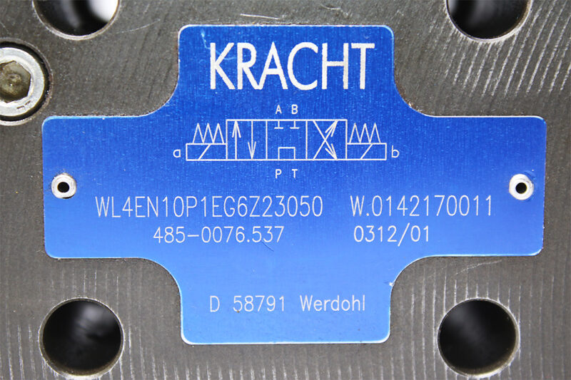 KRACHT WL4EN10P1EG6Z23050 DIRECTIONAL CONTROL VALVE