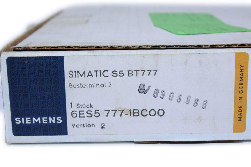 SIEMENS 6ES5 777-1BC00 Bus Terminal SIMATIC S5 BT777