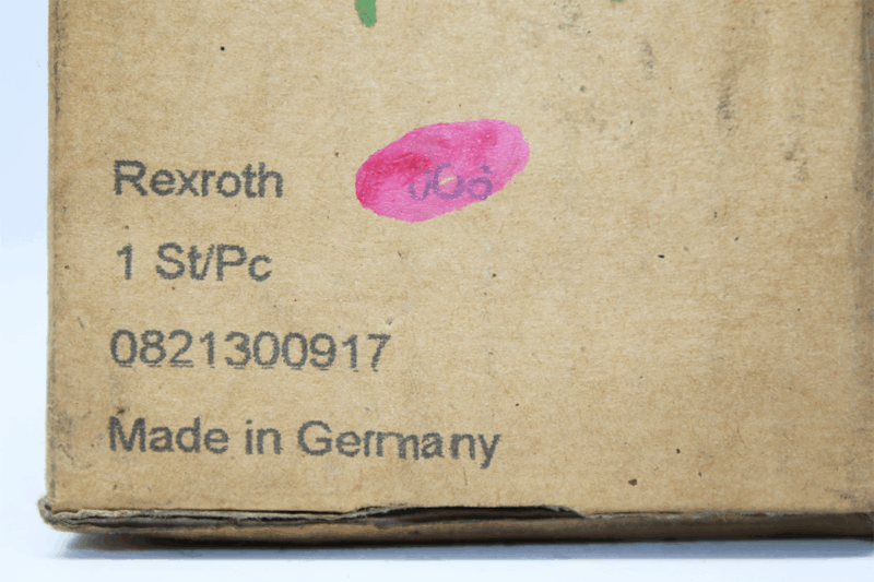 REXROTH 0821300917 PRESSURE REGULATOR