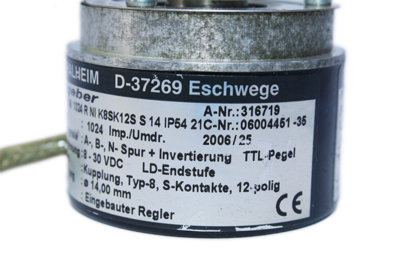 THALHEIM ITD 21 A4 Y106 1024 R NI K8SK12S S 14 IP54 21 INCREMENTAL ENCODER - Image 3