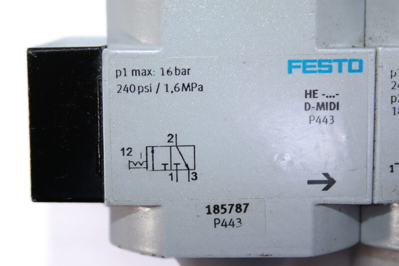 FESTO LFR-D-MIDI+HE-D-MIDI FILTER REGULATOR