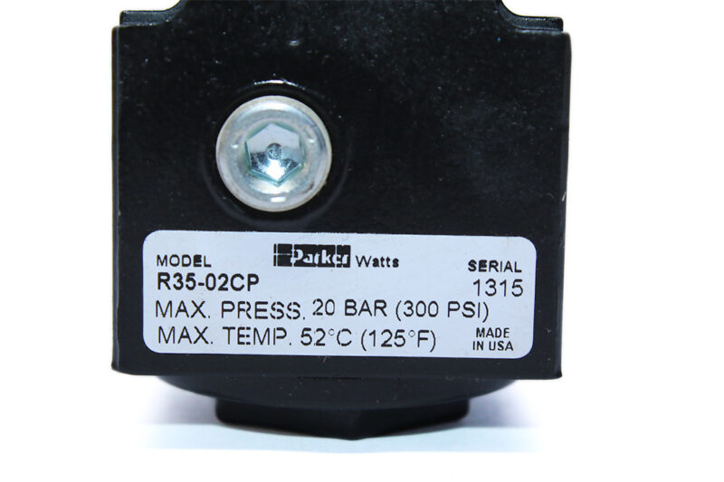 PARKER R35-02CP PRESSURE REGULATOR - Image 3